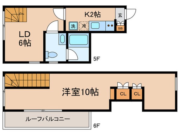 AZ Smart世田谷の物件間取画像